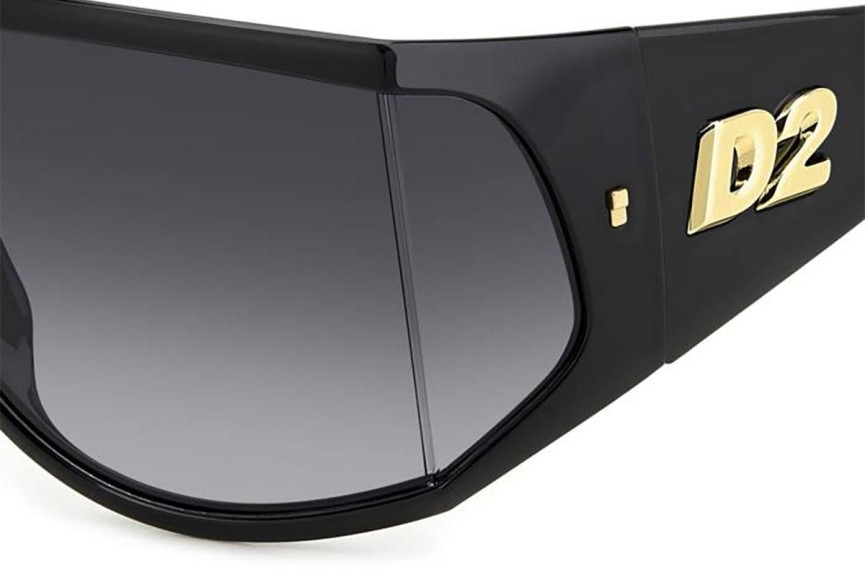 Sunčane naočale Dsquared2 D20124/S 2M2/9O Flat Top Crni