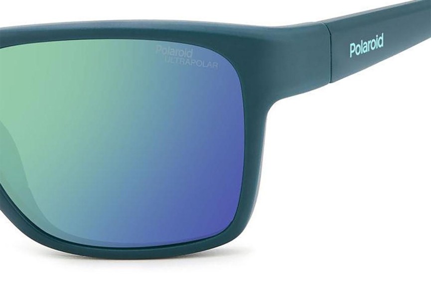 Sunčane naočale Polaroid PLD7052/S PYW/78 Polarized Pravokutan Zeleni