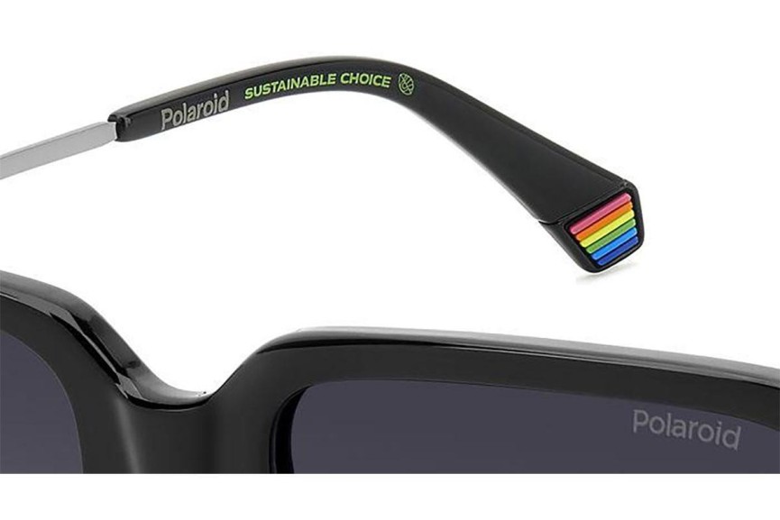 Sunčane naočale Polaroid PLD6220/S/X 807/WJ Polarized Pravokutan Crni