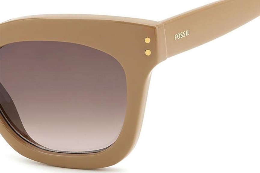 Sunčane naočale Fossil FOS3153/G/S 10A/HA Cat Eye Smeđi