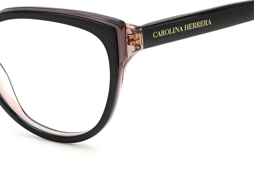 Naočale Carolina Herrera HER0252 807 Pravokutan Crni