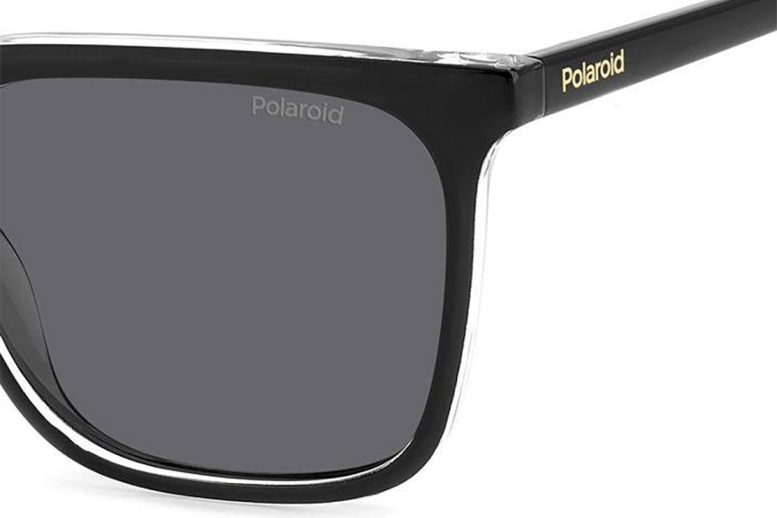 Sunčane naočale Polaroid PLD4163/S 7C5/M9 Polarized Pilotski Crni