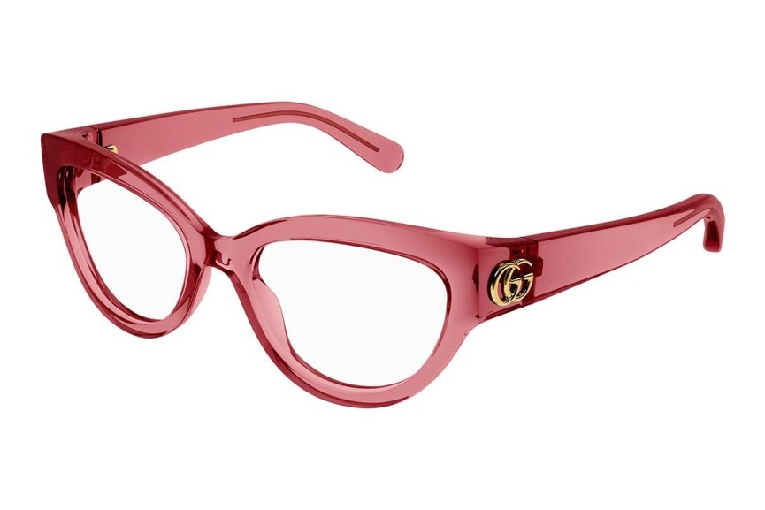 Naočale Gucci GG1598O 003 Cat Eye Crveni