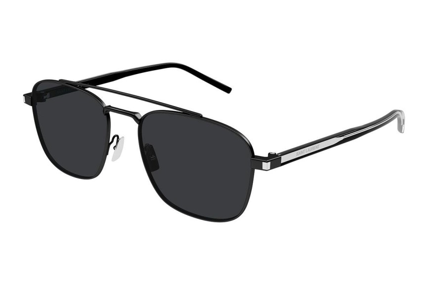 Sunčane naočale Saint Laurent SL665 001 Pilotski Crni