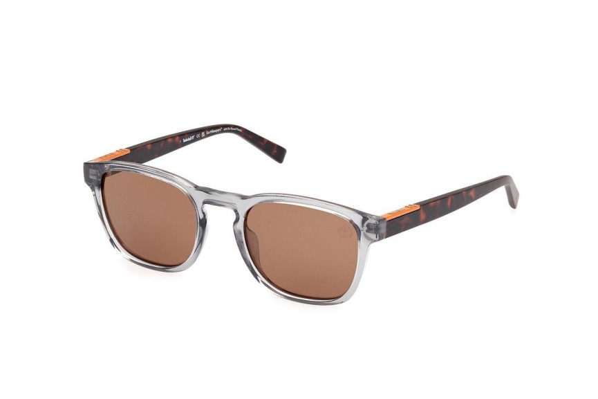 Sunčane naočale Timberland TB00007 20H Polarized Okrugao Sivi