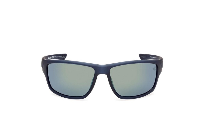 Sunčane naočale Timberland TB00003 91D Polarized Pravokutan Plavi