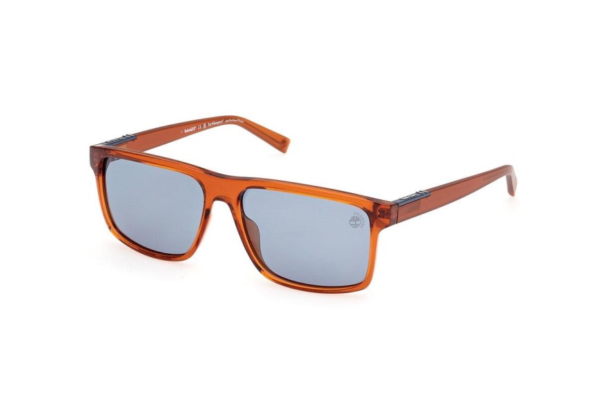 Sunčane naočale Timberland TB00006 47D Polarized Pravokutan Smeđi