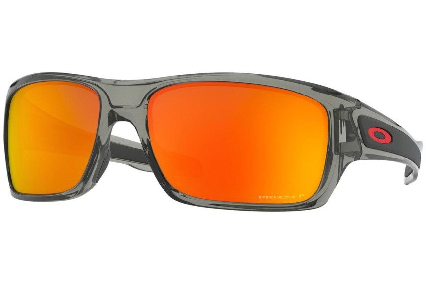 Sunčane naočale Oakley Turbine OO9263-57 PRIZM Polarized Pravokutan Sivi