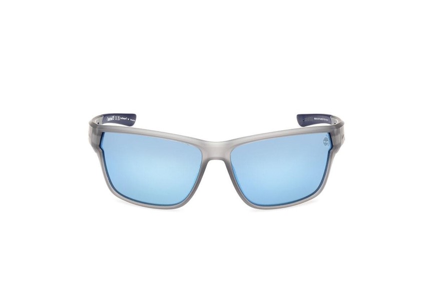 Sunčane naočale Timberland TB00001 20D Polarized Pravokutan Sivi