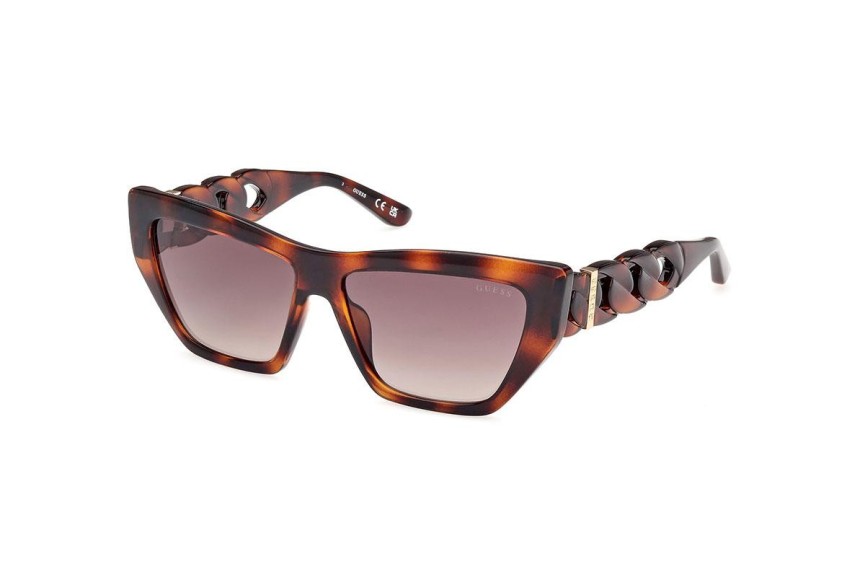 Sunčane naočale Guess GU00111 52F Cat Eye Havana