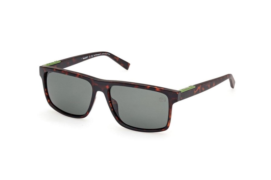 Sunčane naočale Timberland TB00006 52R Polarized Pravokutan Havana