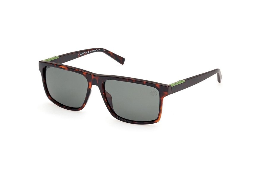 Sunčane naočale Timberland TB00008 52R Polarized Kvadratni Havana