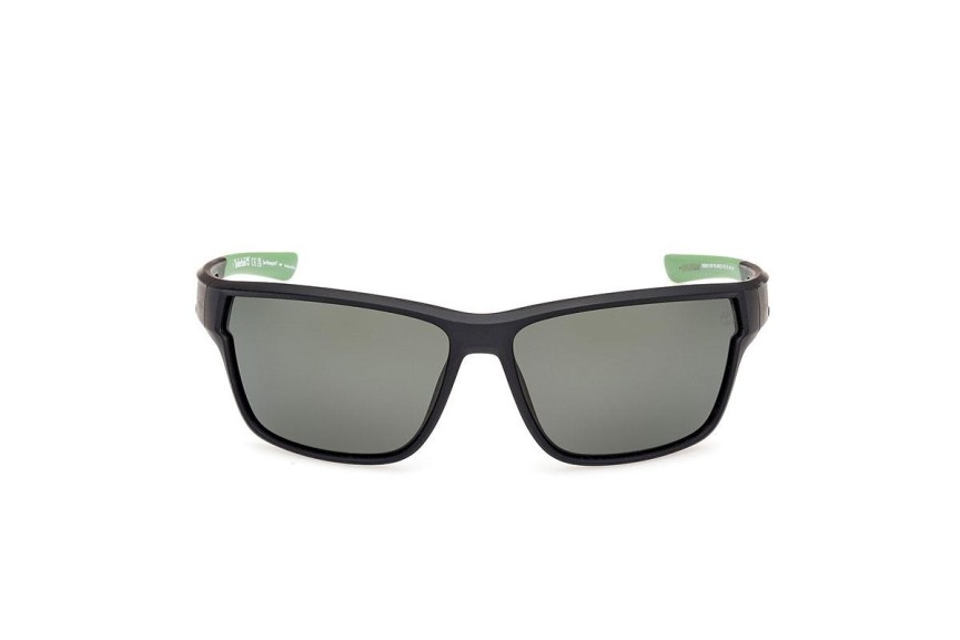 Sunčane naočale Timberland TB00001 02R Polarized Pravokutan Crni