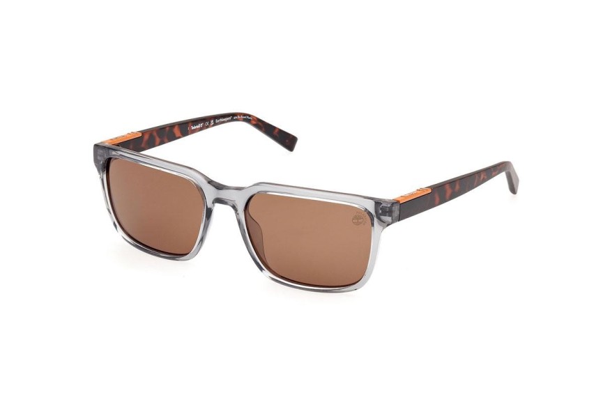 Sunčane naočale Timberland TB00008 20H Polarized Kvadratni Sivi