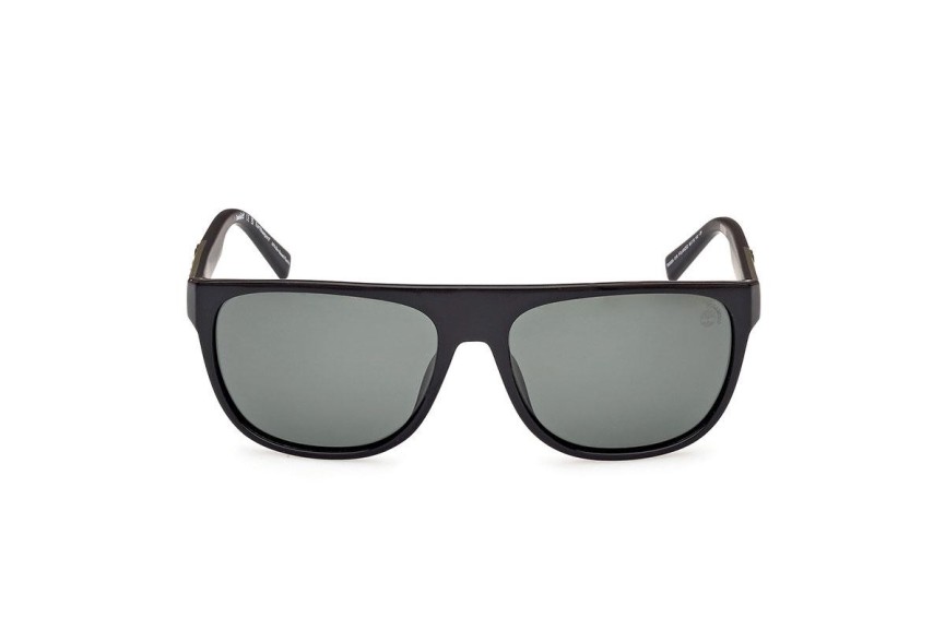 Sunčane naočale Timberland TB00004 01R Polarized Kvadratni Crni