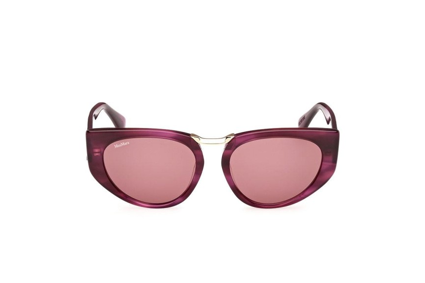 Sunčane naočale Max Mara MM0093 83Y Cat Eye Ljubičasti