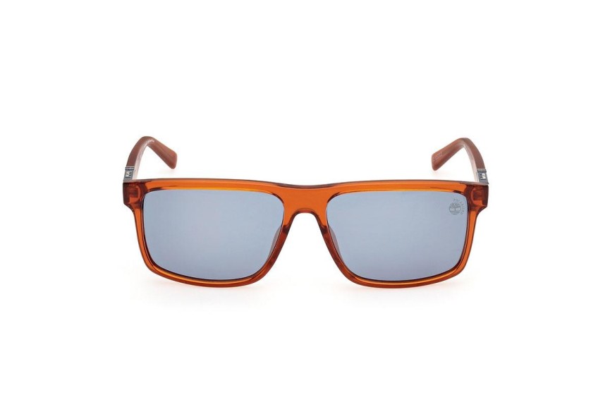 Sunčane naočale Timberland TB00006 47D Polarized Pravokutan Smeđi