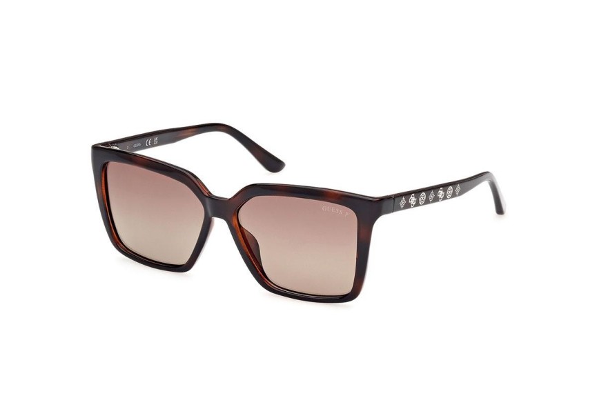 Sunčane naočale Guess GU00099 52H Polarized Kvadratni Havana