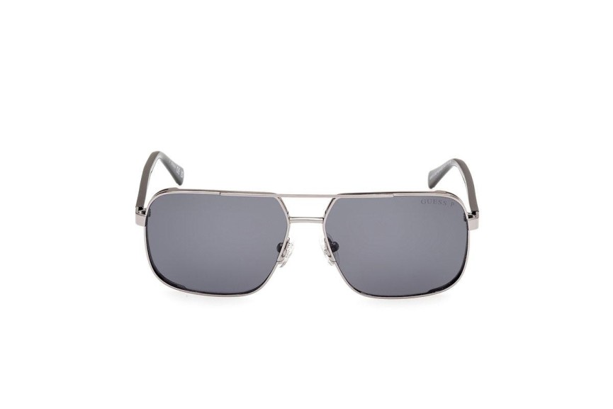 Sunčane naočale Guess GU00119 08D Polarized Kvadratni Sivi