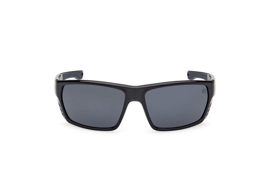 Sunčane naočale Timberland TB00002 01D Polarized Pravokutan Crni