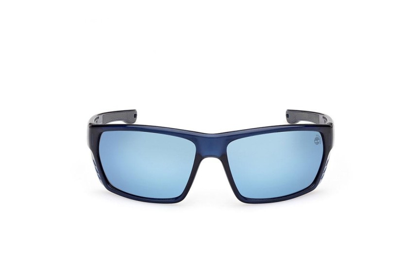 Sunčane naočale Timberland TB00002 90D Polarized Pravokutan Plavi