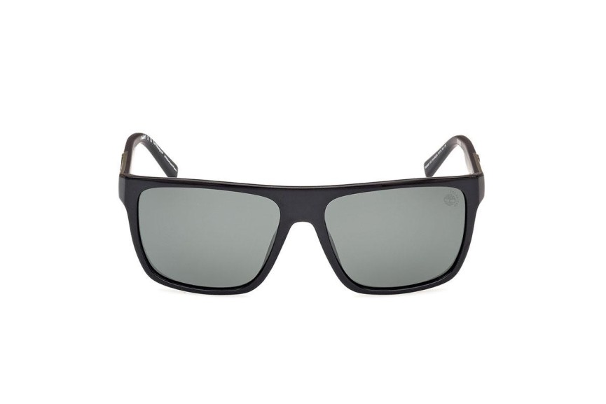 Sunčane naočale Timberland TB00005 01R Polarized Kvadratni Crni