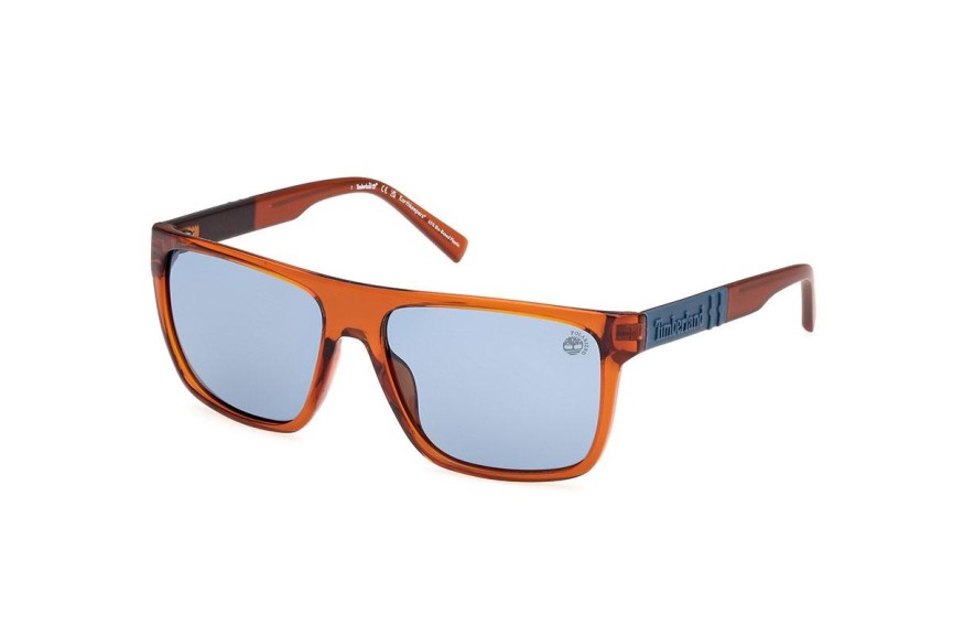 Sunčane naočale Timberland TB00005 47D Polarized Kvadratni Smeđi