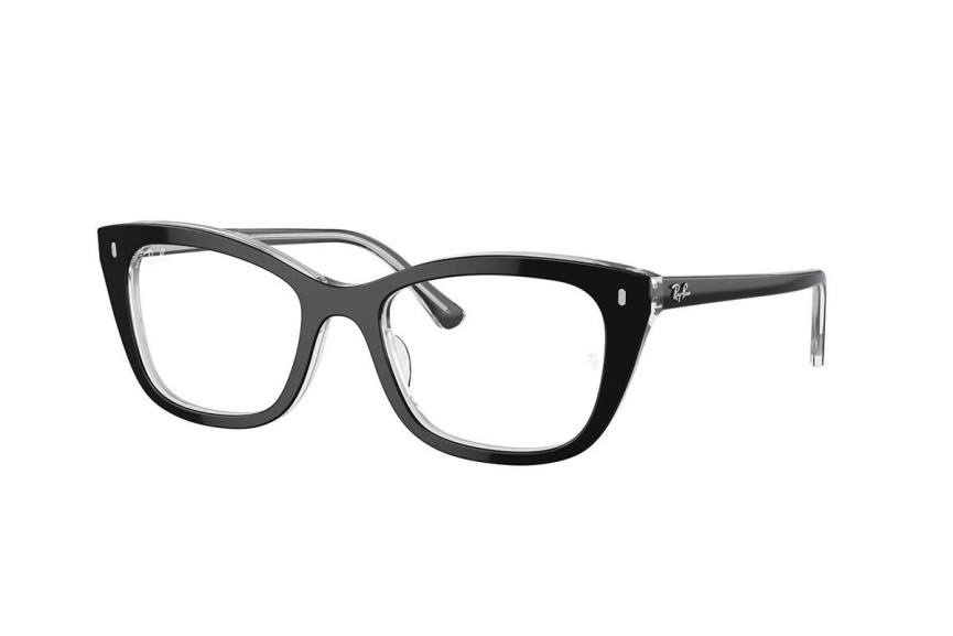 Naočale Ray-Ban RX5433 2034 Cat Eye Crni