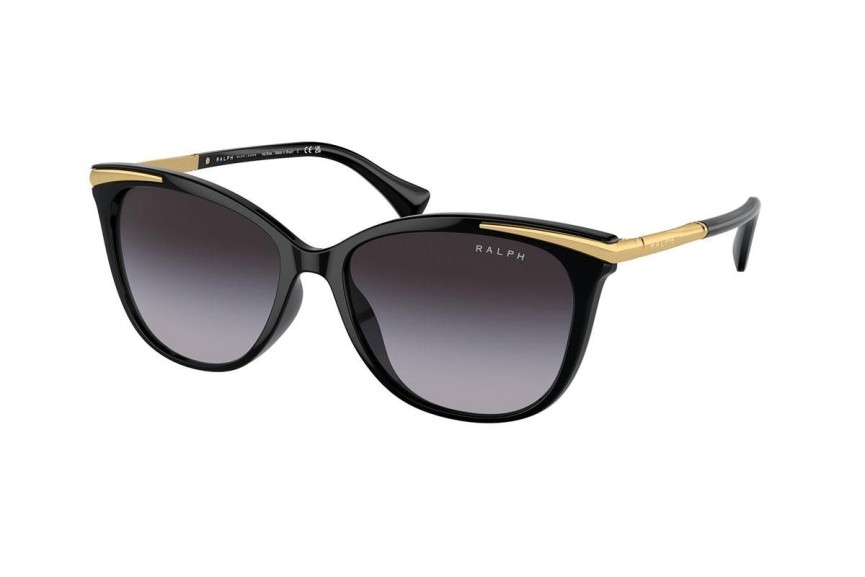 Sunčane naočale Ralph Lauren RA5309U 50018G Cat Eye Crni