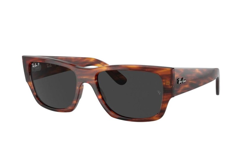 Sunčane naočale Ray-Ban Carlos RB0947S 954/48 Polarized Pravokutan Havana