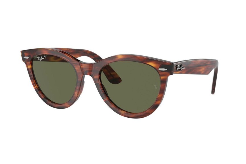 Sunčane naočale Ray-Ban Wayfarer Way RB2241 954/58 Polarized Ovalni Havana