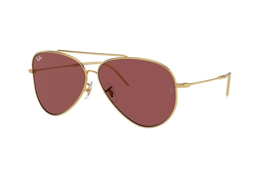 Sunčane naočale Ray-Ban Aviator Reverse RBR0101S 001/69 Pilotski Zlatni