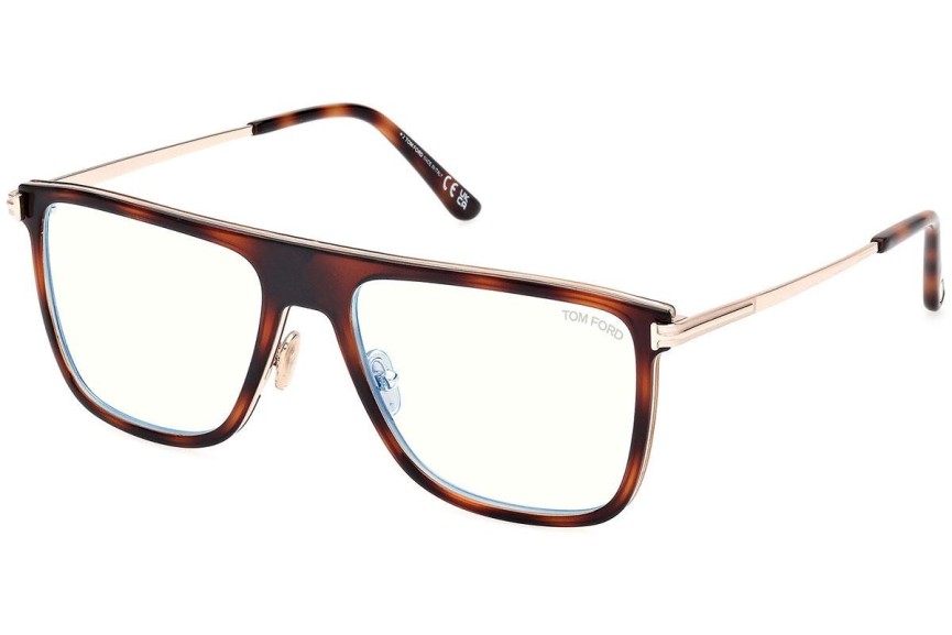 Naočale Tom Ford FT5944-B 056 Flat Top Havana