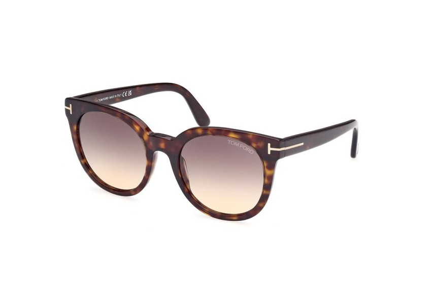 Sunčane naočale Tom Ford FT1109 52B Okrugao Havana