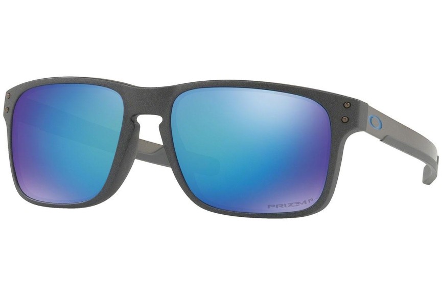 Sunčane naočale Oakley Holbrook Mix OO9384-10 PRIZM Polarized Kvadratni Sivi