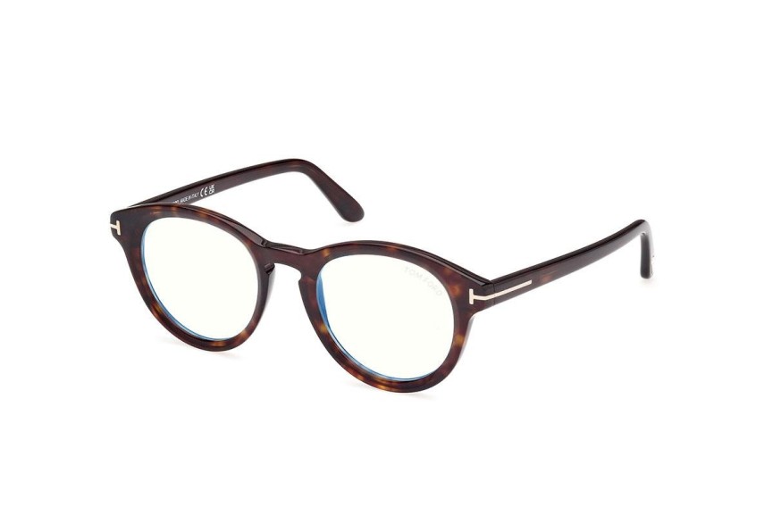 Naočale Tom Ford FT5940-B 052 Okrugao Havana