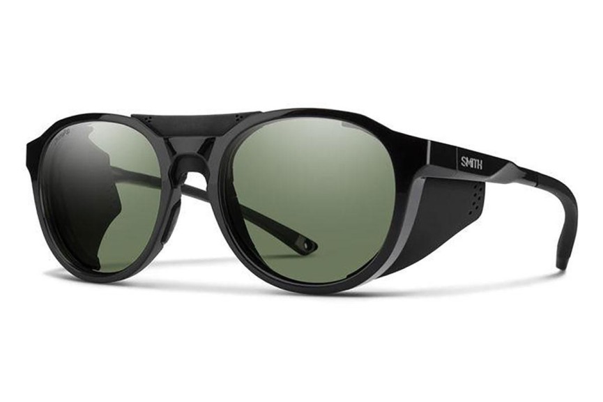 Sunčane naočale Smith VENTURE 807/L7 Polarized Okrugao Crni