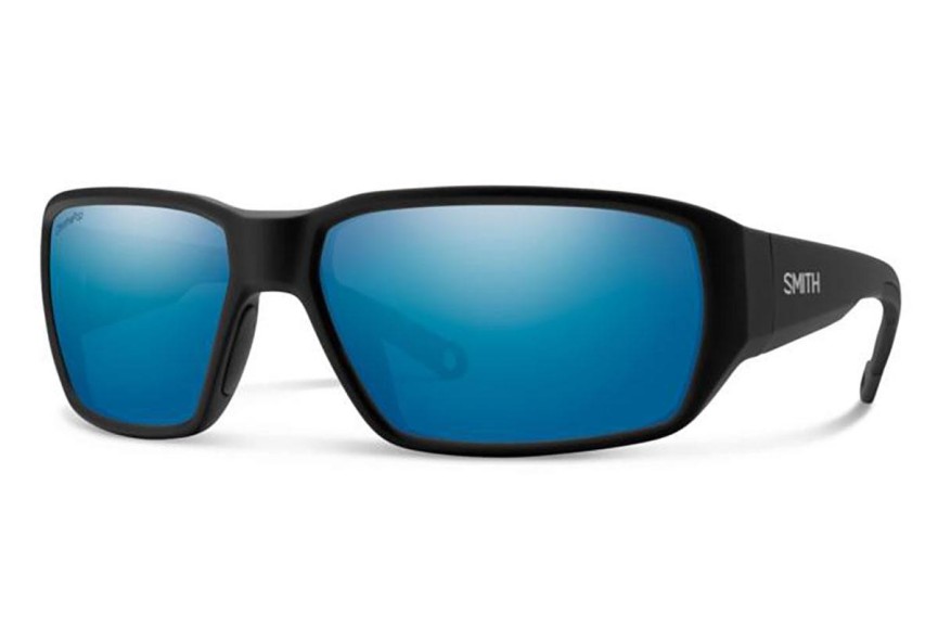 Sunčane naočale Smith HOOKSET 003/QG Polarized Pravokutan Crni