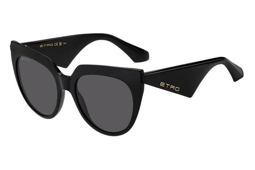 Sunčane naočale Etro ETRO0003/S 807/IR Cat Eye Crni