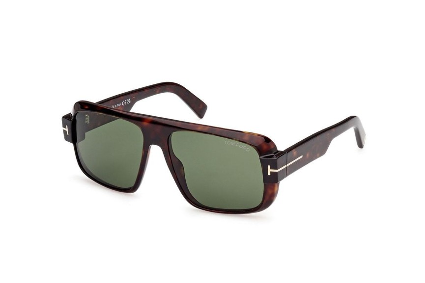 Sunčane naočale Tom Ford FT1101 52N Flat Top Havana