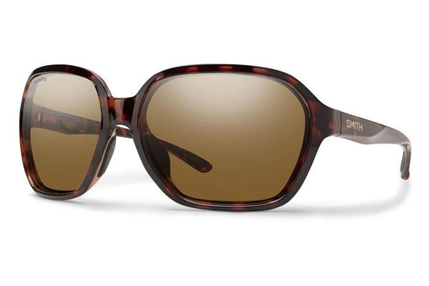 Sunčane naočale Smith WHITNEY 086/L5 Polarized Ovalni Havana