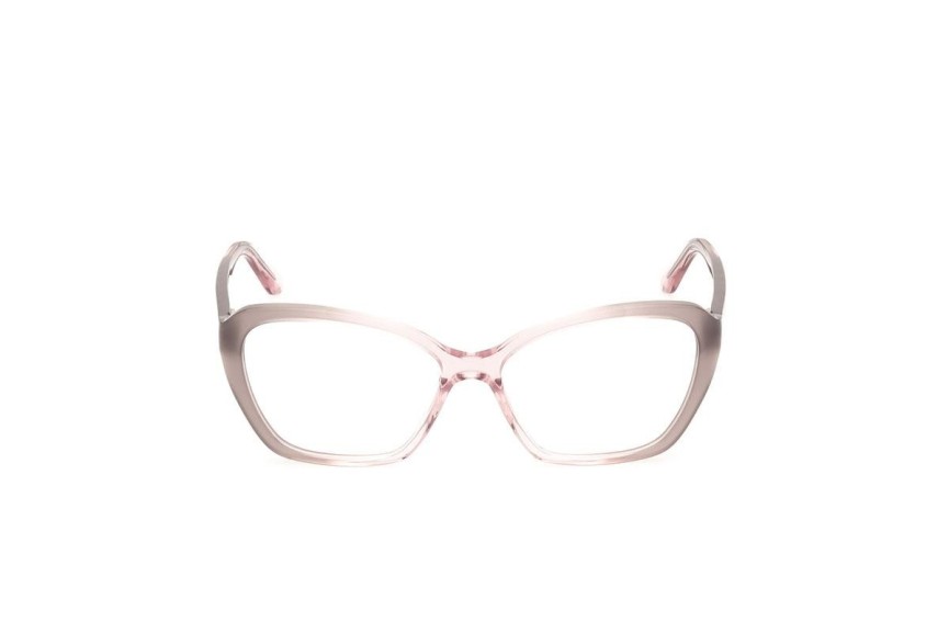 Naočale Guess GU50115 020 Cat Eye Sivi