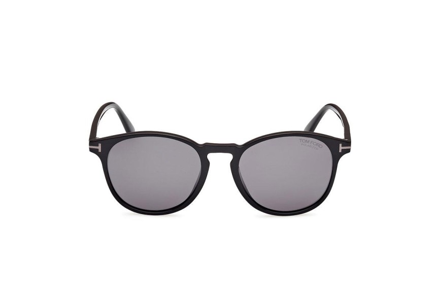 Sunčane naočale Tom Ford FT1097-N 01D Polarized Okrugao Crni