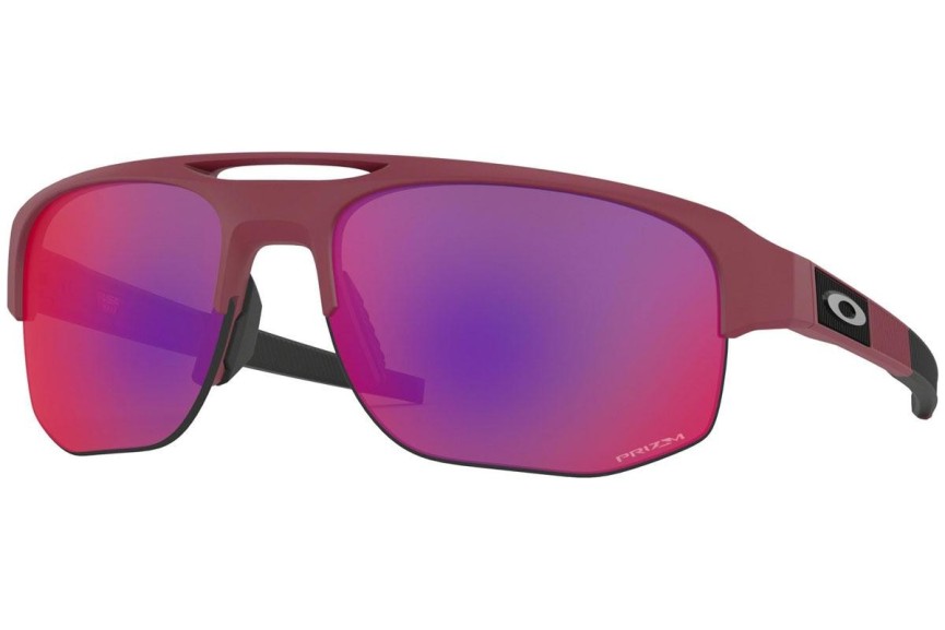 Sunčane naočale Oakley Mercenary OO9424-04 PRIZM Pravokutan Crveni