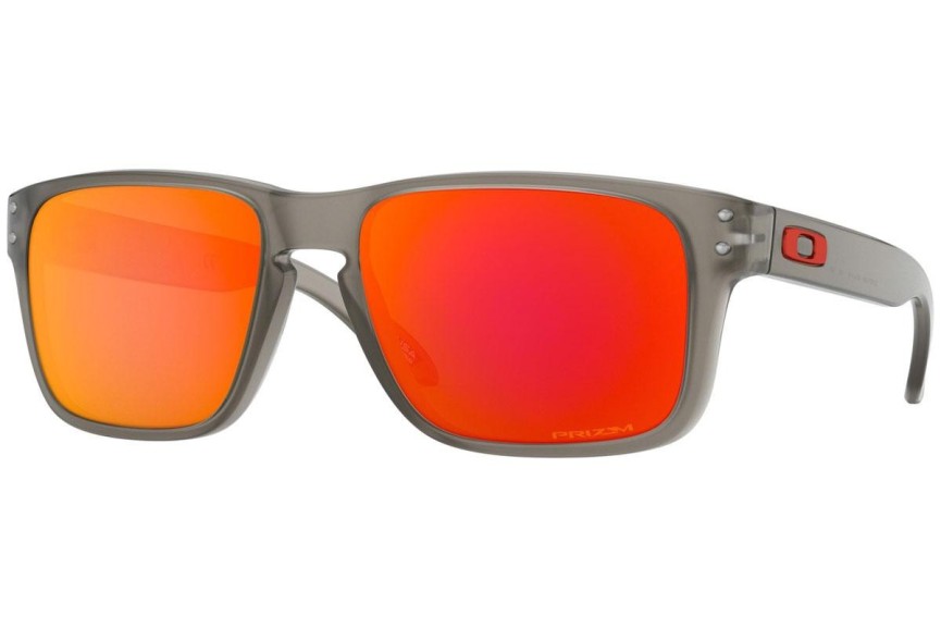 Sunčane naočale Oakley Holbrook XS OJ9007-03 PRIZM Kvadratni Sivi