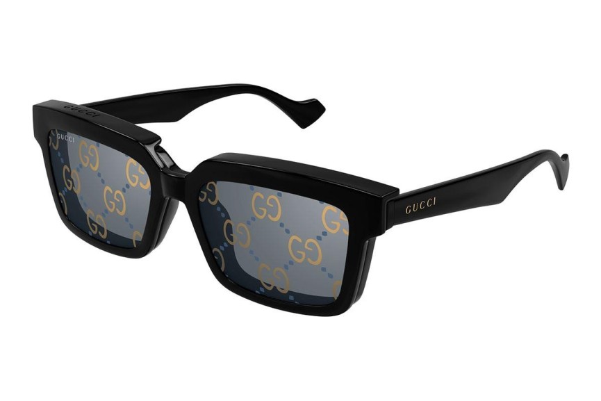 Sunčane naočale Gucci GG1543S 001 Pravokutan Crni