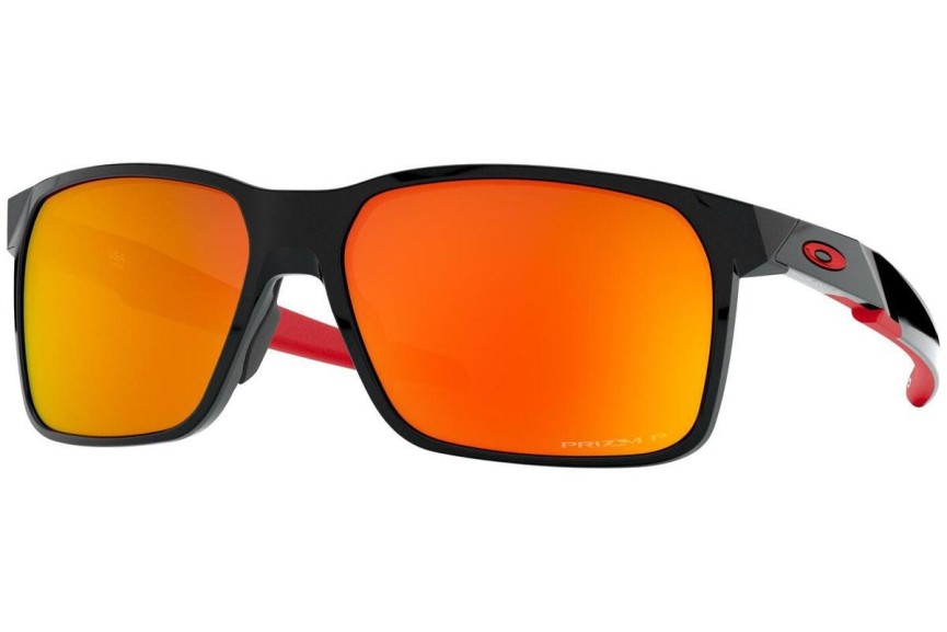 Sunčane naočale Oakley Portal X OO9460 946005 Polarized Pravokutan Crni