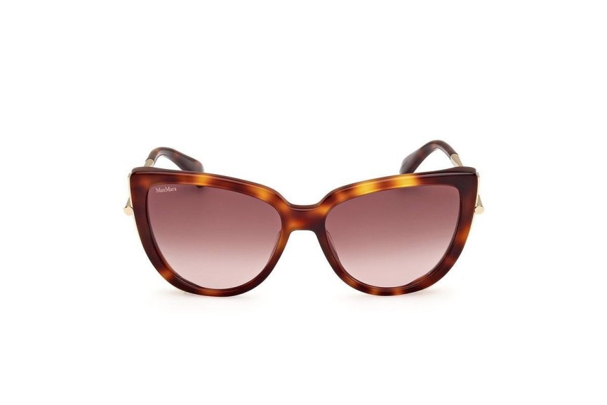 Sunčane naočale Max Mara MM0095 52F Cat Eye Havana