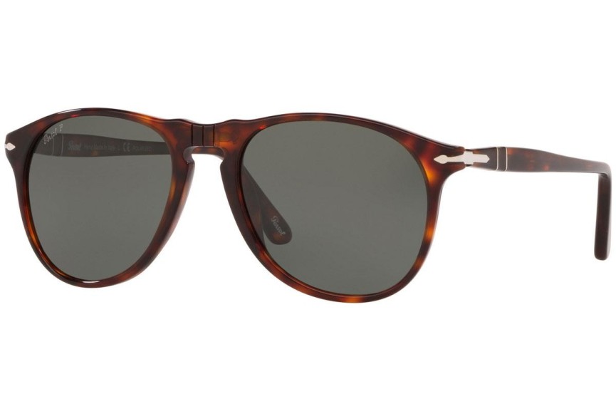 Sunčane naočale Persol PO9649S 24/58 Polarized Pilotski Havana