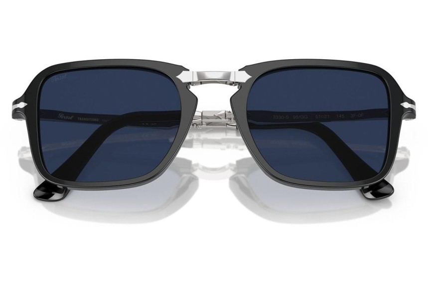 Sunčane naočale Persol PO3330S 95/GG Pravokutan Crni